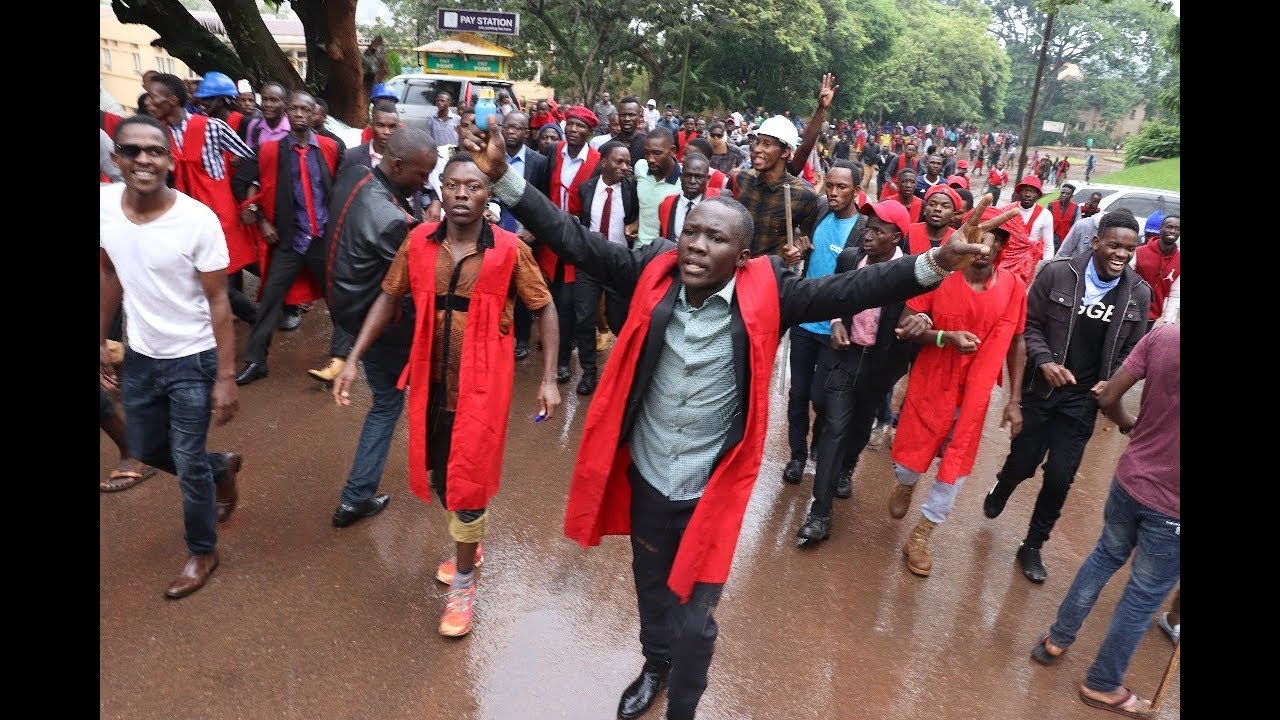 Makerere University Students Declare not to Stop Peaceful Protest